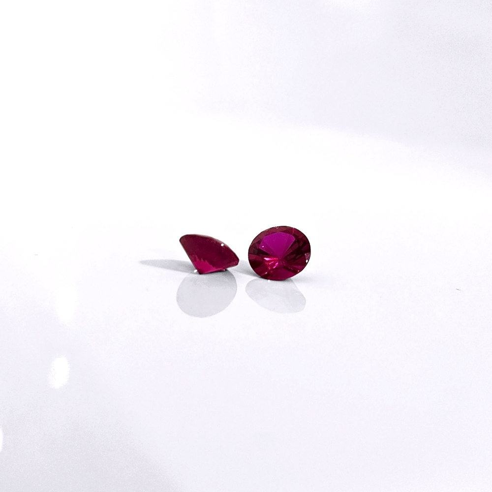 Vintage LINDENWOLD'S Fine Jewelers Loose Cubic Zirconia Ruby Gem